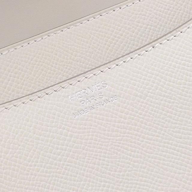 HERMES エルメス ショルダーバッグ コンスタンス3 24 MM クレ エプソン シルバー金具 新品