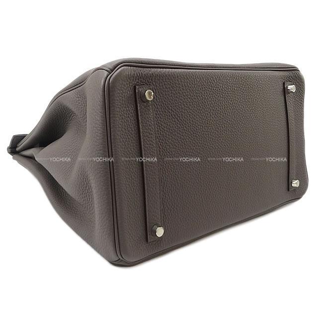 HERMES エルメス ハンドバッグ バーキン35 エタン トゴ シルバー金具 A刻印 新品未使用