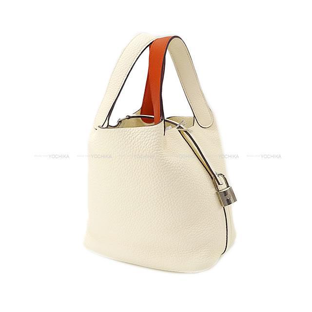 HERMES エルメス ハンドバッグ ピコタンロック エクラ 18 PM ナタ/テールバテュー 新品