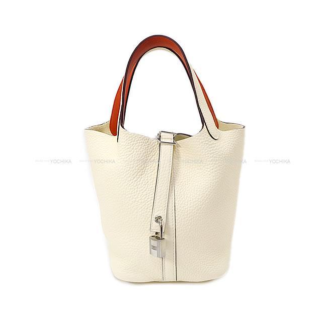 HERMES エルメス ハンドバッグ ピコタンロック エクラ 18 PM ナタ/テールバテュー 新品