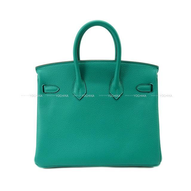 エルメス ハンドバッグ バーキン25 ヴェルソ ヴェールヴェロン/ローズリップスティック トリヨンノヴィーヨ シルバー金具 新品