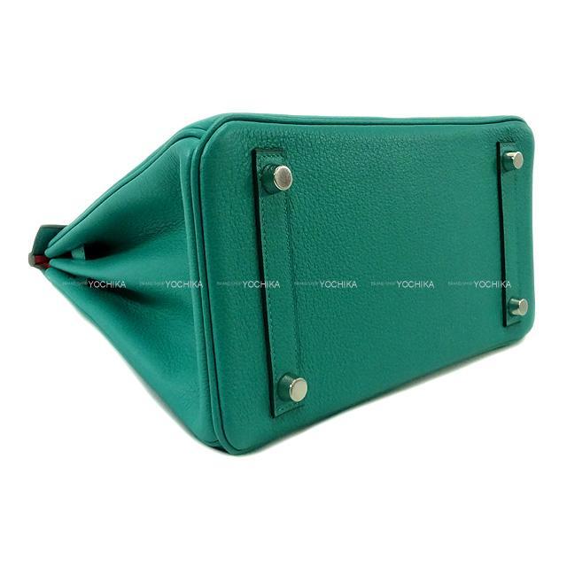 エルメス ハンドバッグ バーキン25 ヴェルソ ヴェールヴェロン/ローズリップスティック トリヨンノヴィーヨ シルバー金具 新品