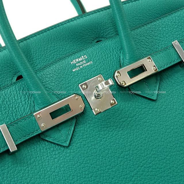 エルメス ハンドバッグ バーキン25 ヴェルソ ヴェールヴェロン/ローズリップスティック トリヨンノヴィーヨ シルバー金具 新品