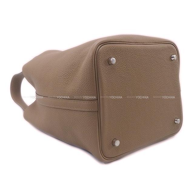 HERMES エルメス ハンドバッグ ピコタンロック 22 MM ベージュ