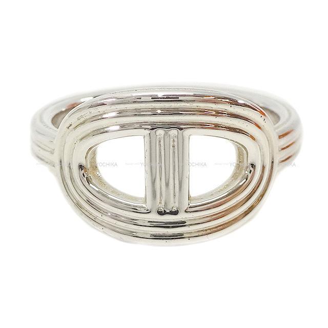 HERMES エルメス 指輪 シェーヌダンクル24 リング シルバー925 #53  