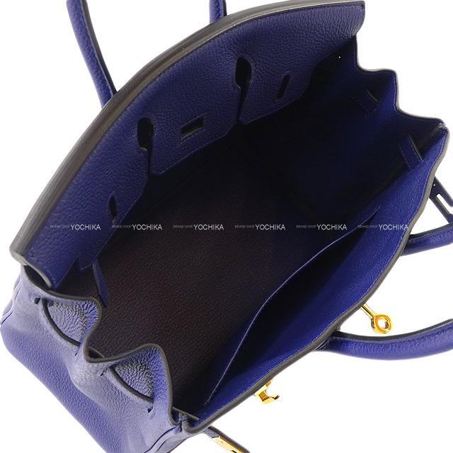 HERMES エルメス ハンドバッグ バーキン25 ブルーインク(アンクル) トゴ ゴールド金具 新品未使用