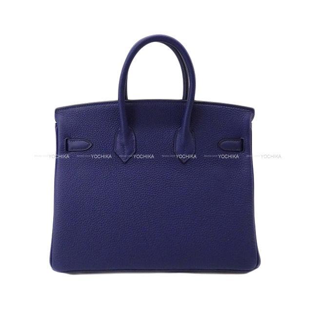 HERMES エルメス ハンドバッグ バーキン25 ブルーインク(アンクル) トゴ ゴールド金具 新品未使用