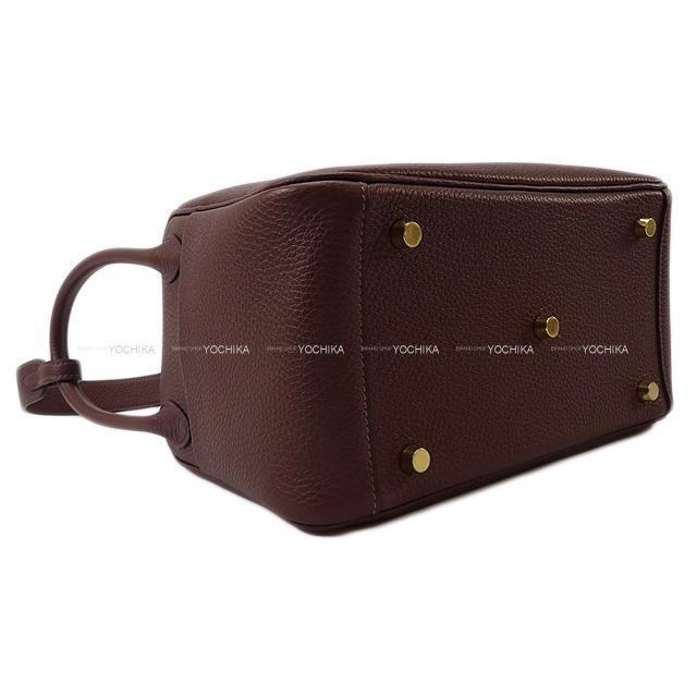 HERMES エルメス ショルダーバッグ リンディ26 エトープ(エトゥープ) トリヨン ゴールド金具 新品未使用
