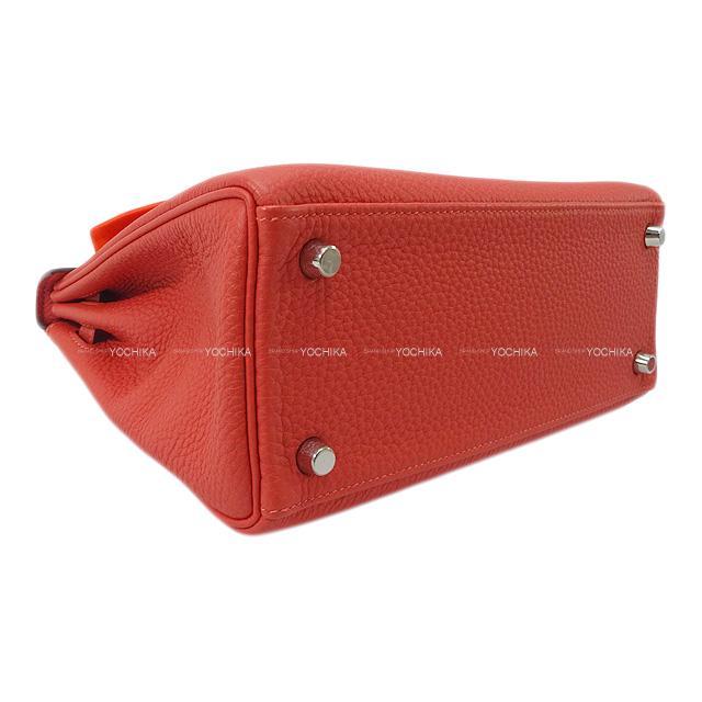 HERMES エルメス ハンドバッグ ケリー25 内縫い ルージュ