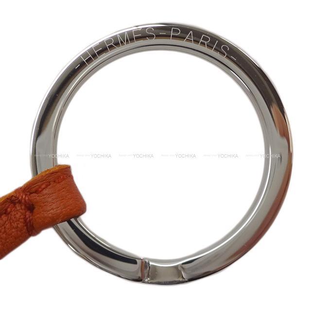 HERMES エルメス キーホルダー カルメン バイカラー テールバテュー 