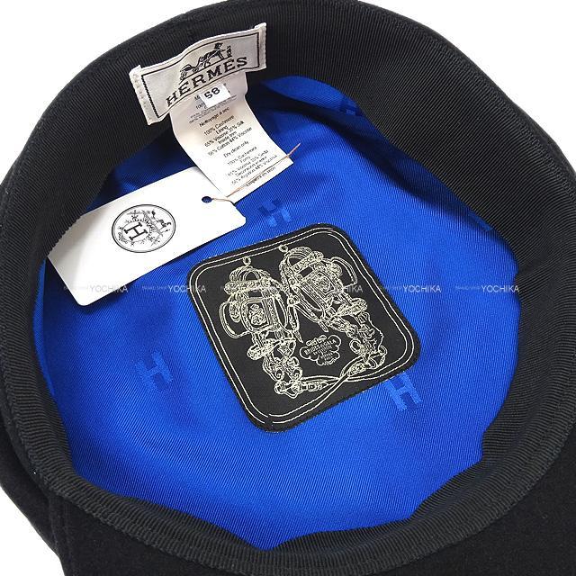 HERMES エルメス レディース セリエボタン ジョッキー キャスケット 帽子 NOMA