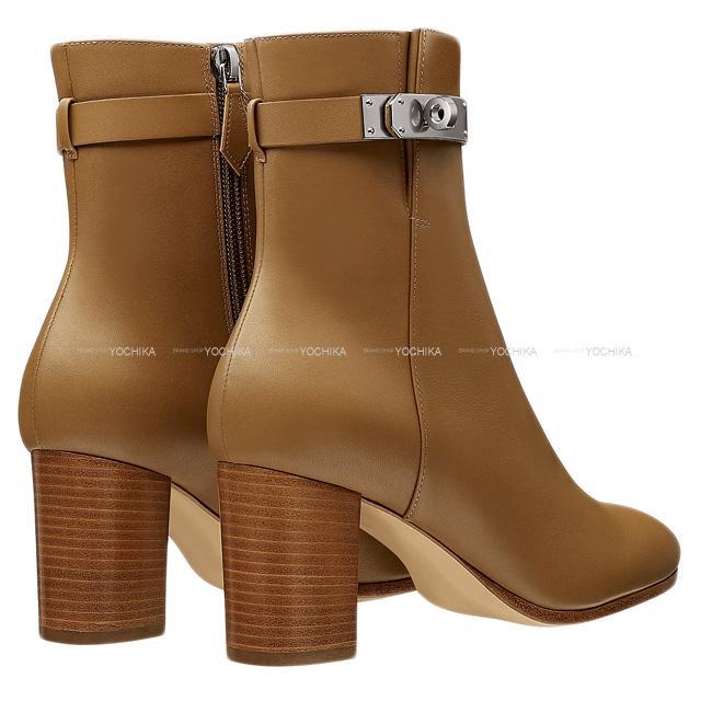 HERMES エルメス レディース ケリー ショート ブーツ "ネオ" #38 インディゴブル