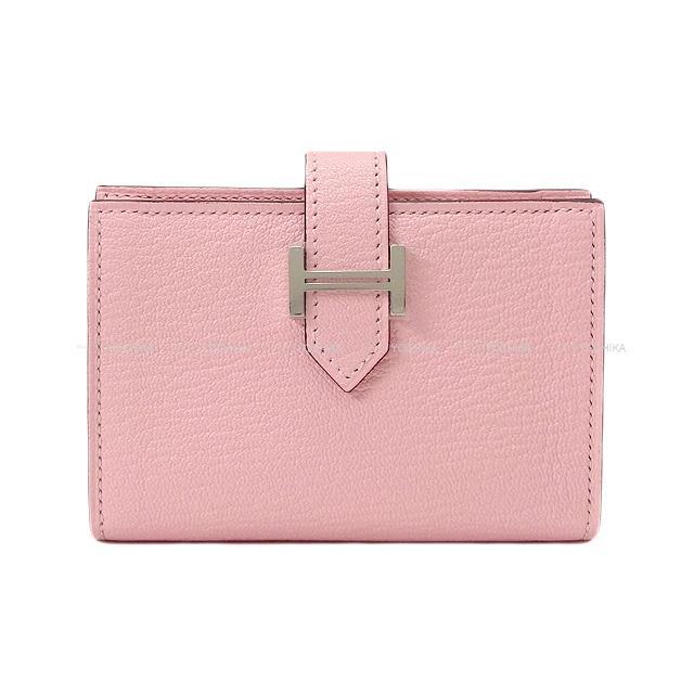 HERMES エルメス ベアン カードケース 名刺入れ 黒(ブラック) シェーブル ゴールド金具 新品