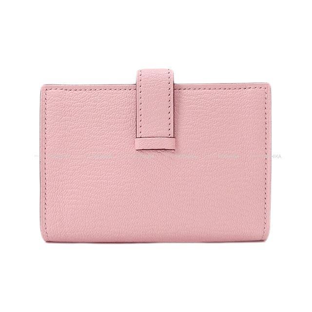 HERMES エルメス ベアン カードケース 名刺入れ 黒(ブラック) シェーブル ゴールド金具 新品