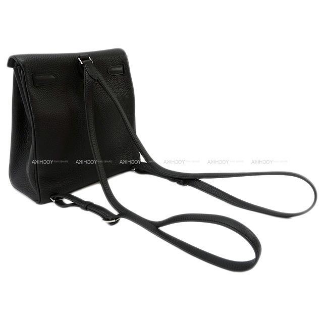 エルメス バックパック リュック ケリーアド PM 黒 トリヨン シルバー金具 新品