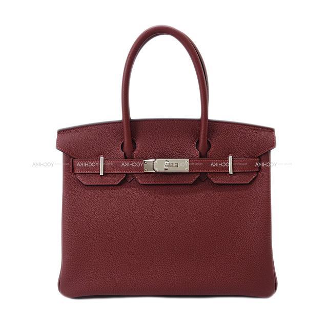 HERMES エルメス ハンドバッグ バーキン30 ルージュアッシュ
