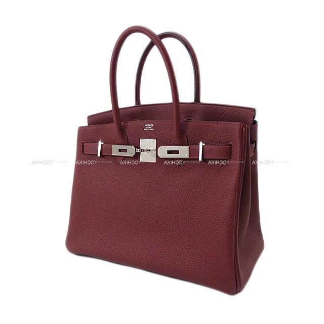 HERMES エルメス ハンドバッグ バーキン30 ルージュアッシュ