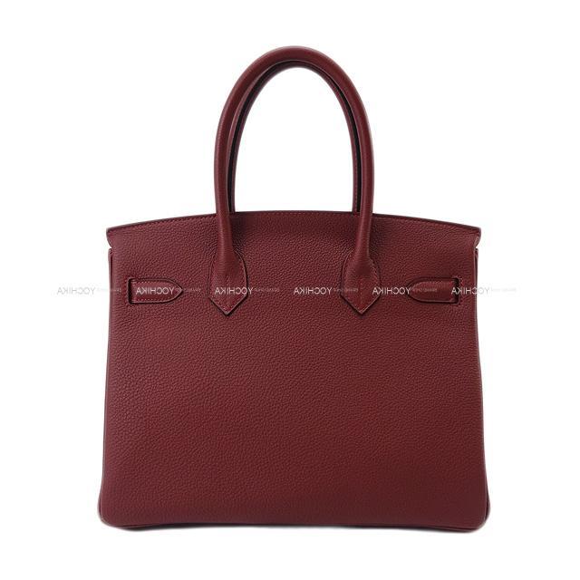 HERMES エルメス ハンドバッグ バーキン30 ルージュアッシュ