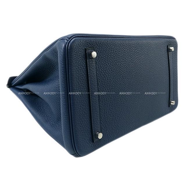 HERMES エルメス ハンドバッグ バーキン35 ブルードプリュス トゴ