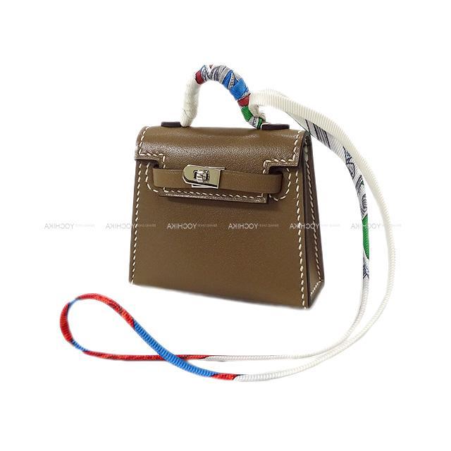 HERMES エルメス ミニミニ バッグチャーム ケリートゥイリー(ツイリー)