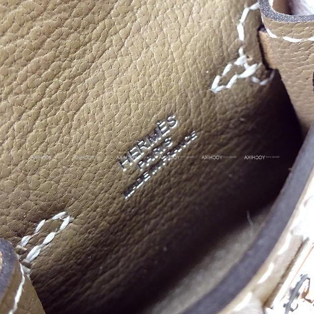 HERMES エルメス ミニミニ バッグチャーム ケリートゥイリー(ツイリー)
