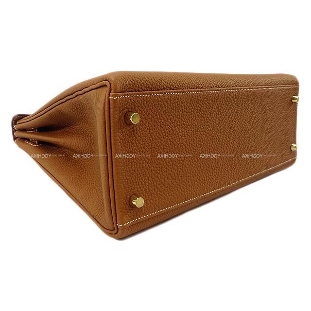 HERMES エルメス ハンドバッグ ケリー32 内縫い 黒(ブラック) トゴ ゴールド金具 新品