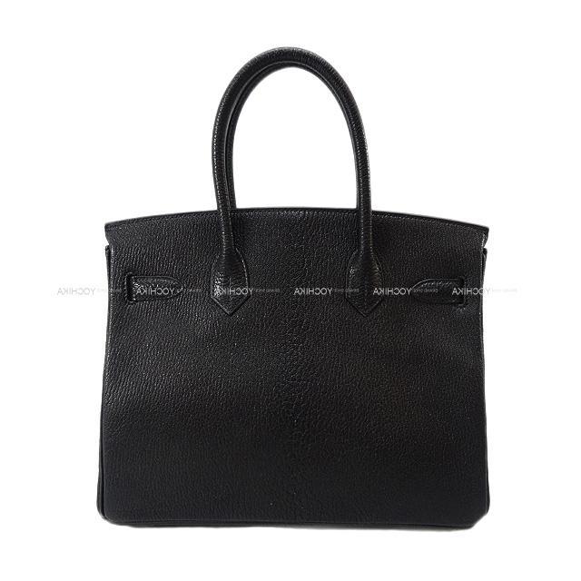 HERMES エルメス ハンドバッグ バーキン30 黒(ブラック) シェーブルコロマンデル シルバー金具 新品