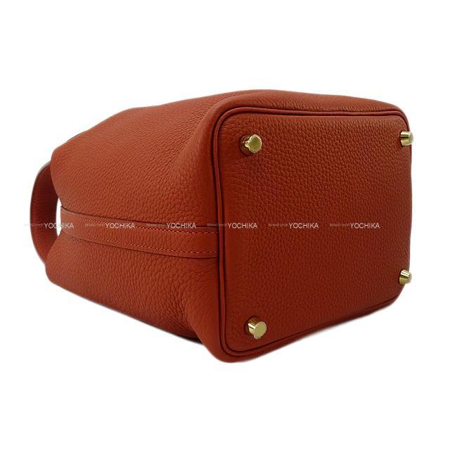 HERMES エルメス ハンドバッグ ピコタンロック 18 PM ブリック