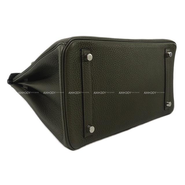 HERMES エルメス ハンドバッグ バーキン30 ブルーザンジバル トゴ シルバー金具 新品