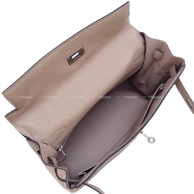 HERMES エルメス バッグ ケリー32 内縫い グリシン(グリシーヌ