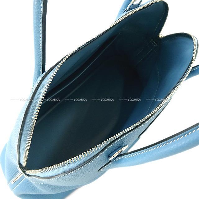 HERMES エルメス ハンドバッグ ボリード31 ブルージーン トリヨン