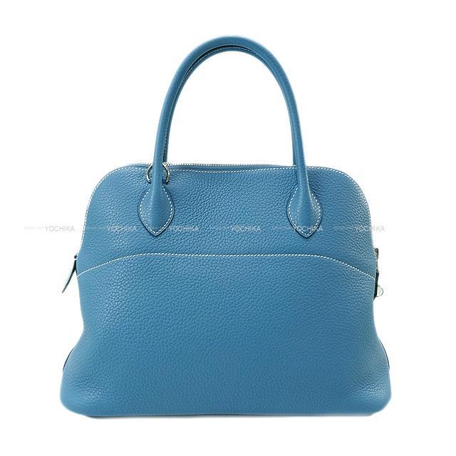 HERMES エルメス ハンドバッグ ボリード31 ブルージーン トリヨン  