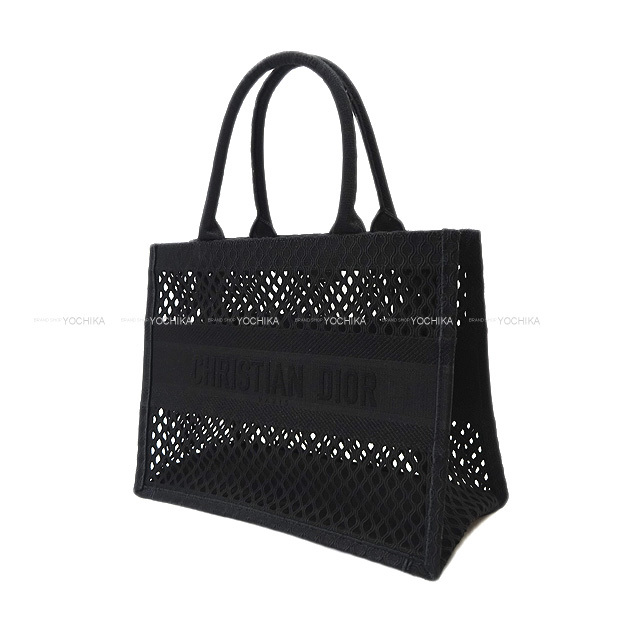 Christian Dior クリスチャン ディオール ブック トート スモール バッグ エンブロイダリー メッシュ 黒 ブラック コットン M1296zwra 新品同様 中古 Christian Dior クリスチャン ディオール ブック トート スモール バッグ エンブロイダリー メッシュ 黒 ブラック コットン M1296zwra 新品同様 中古