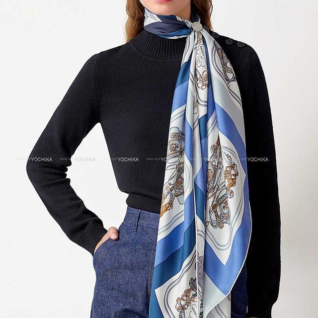 HERMES エルメス スカーフリング "LIFT" シルバー シルバー金具 新品