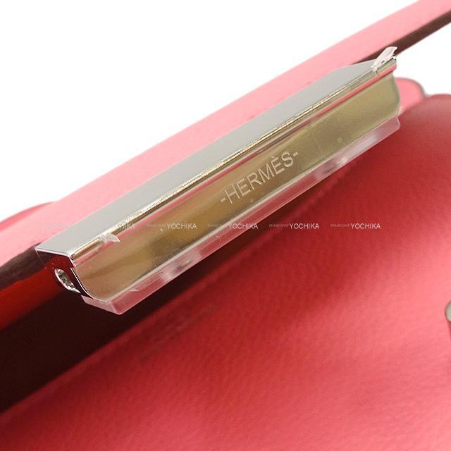 エルメス ショルダーバッグ コンスタンス3 ミニ 18 ヴェルソ ローズアザレ×テールバテュー エバーカラー 新品未使用