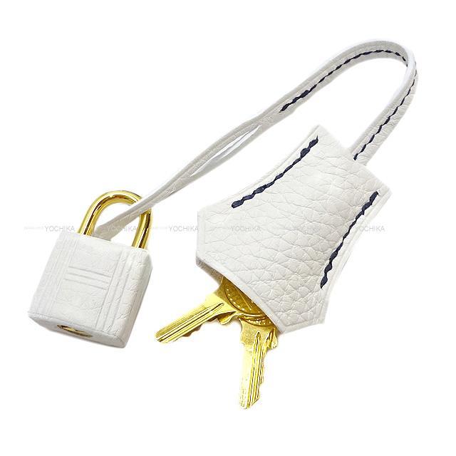 HERMES エルメス バーキン25 スペシャルオーダーブルーニュイ/白(ホワイト) トリヨン ゴールド金具 新品