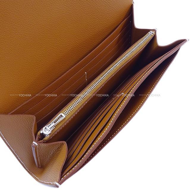 HERMES エルメス 長財布 コンスタンスロング ゴールド エバーカラー シルバー金具 新品未使用
