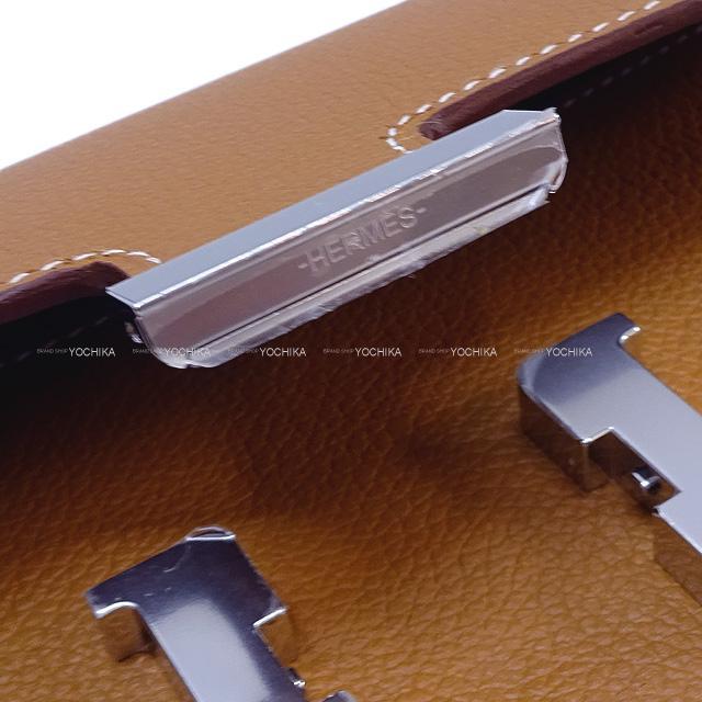 HERMES エルメス 長財布 コンスタンスロング ゴールド エバーカラー シルバー金具 新品未使用