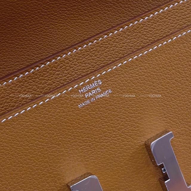 HERMES エルメス 長財布 コンスタンスロング ゴールド エバーカラー シルバー金具 新品未使用