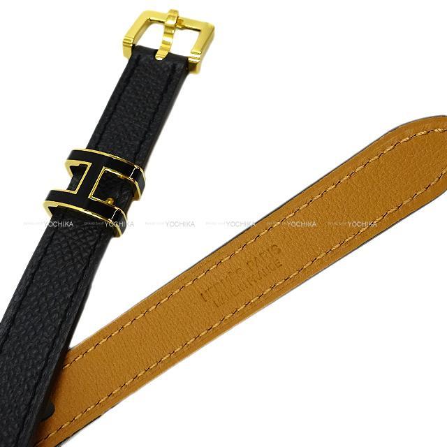 エルメス ベルト "ポップアッシュ15 Hベルト" クレ エプソン ローズゴールド金具 ＃85 新品