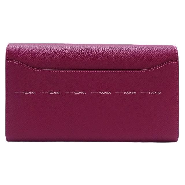 HERMES エルメス 長財布 コンスタンスロング ブルーインク エプソン シルバー金具 新品未使用