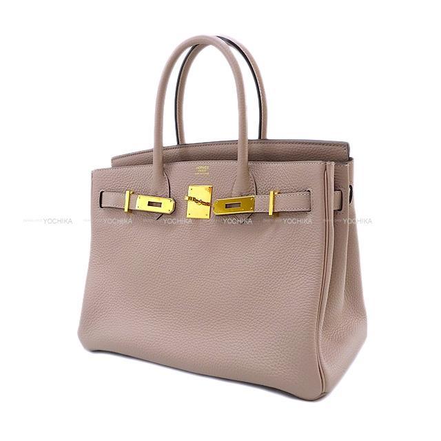 HERMES エルメス ハンドバッグ バーキン30 グリシン(グリシーヌ