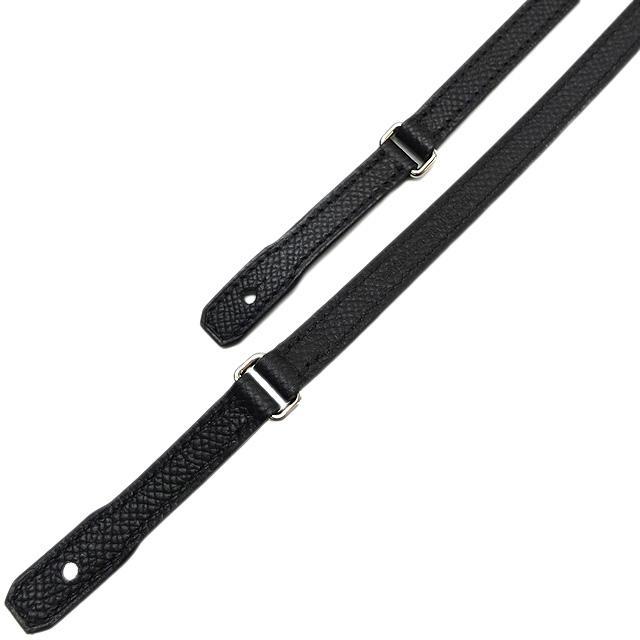 HERMES 産む エルメス レザーストラップGM ヴォー アレグレ Y刻印 ブラック 