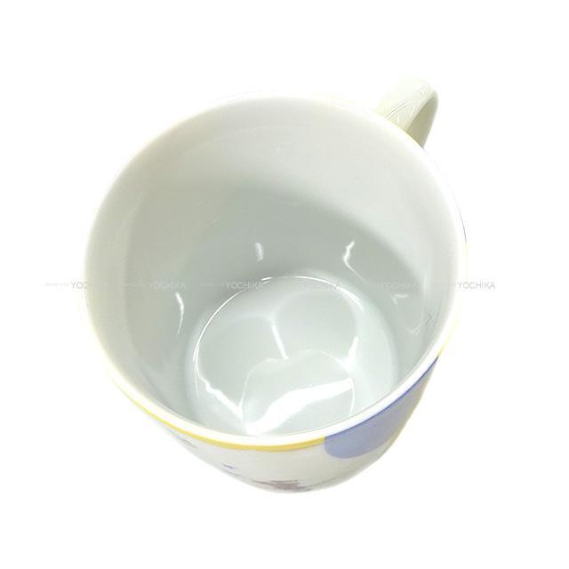 HERMES エルメス ポーセリン マグカップ 300ml "サーカス" ブルー/白(