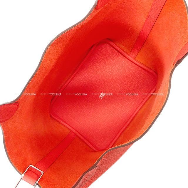 HERMES エルメス ハンドバッグ ピコタンロック 22 MM ブルーペール トリヨン シルバー金具 新品