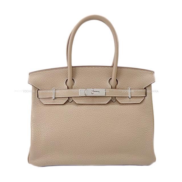 HERMES エルメス ハンドバッグ バーキン30 アルジル トリヨン シル