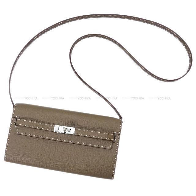 HERMES エルメス 長財布 ケリーウォレット ロング トゥーゴー エトープ 