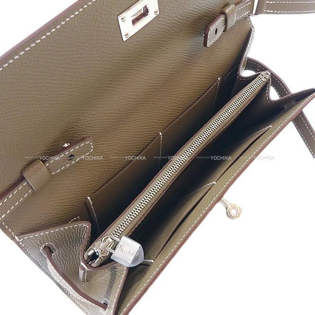 HERMES エルメス 長財布 ケリーウォレット ロング トゥーゴー エトープ 