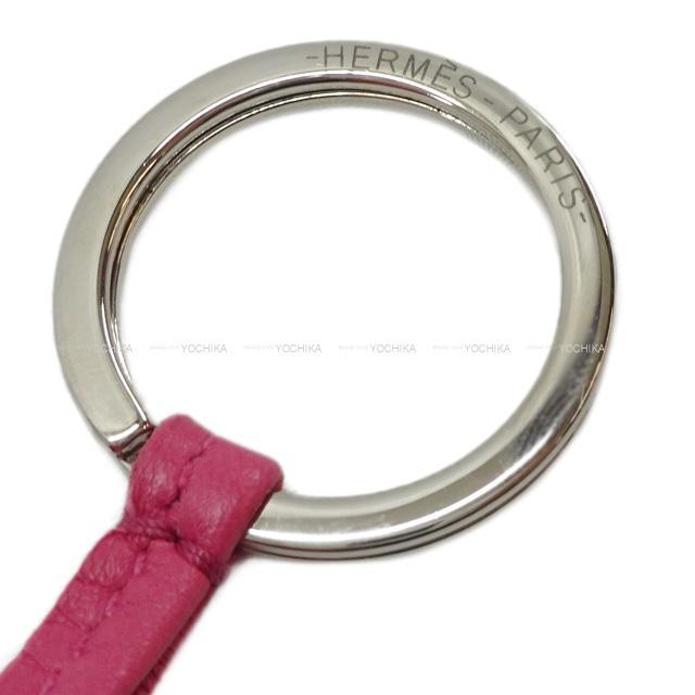 HERMES エルメス キーホルダー カルメン ローズショッキング
