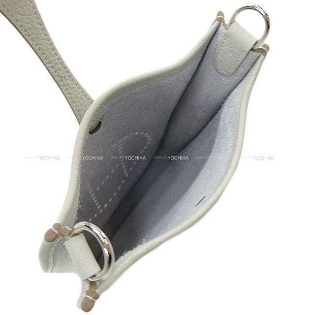 HERMES エルメス ショルダーバッグ ミニ エヴリン 16 TPM アマゾン グリスパール トリヨン シルバー金具 新品